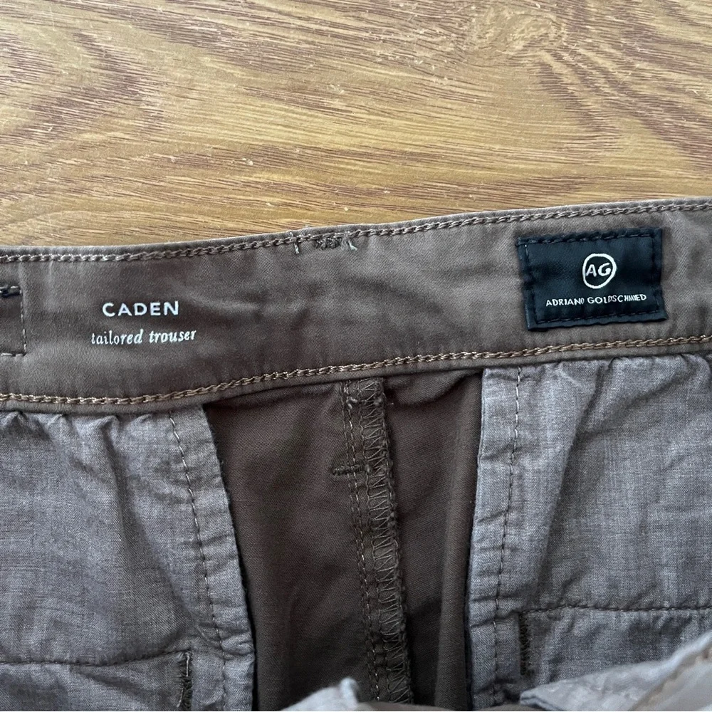 Ag Adriano Goldschmied Caden Tailored Trousers brown - 32 - Picture 9 of 10